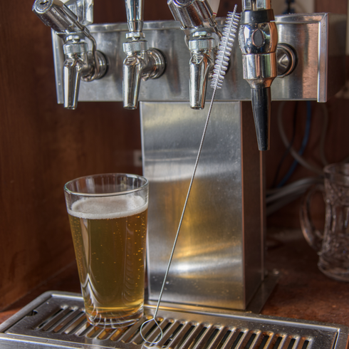 Carlisle Beer Tap Line Cleaning Brush, 5.25" Long, 0.25" Diameter