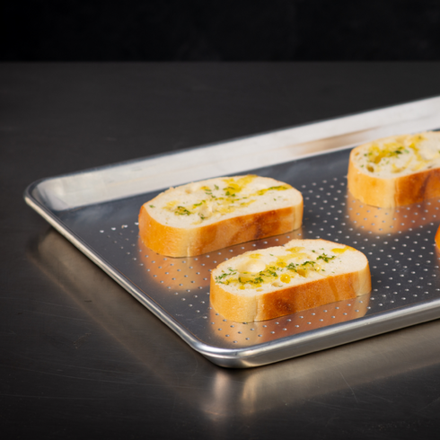 SignatureWares Perforated Bun Pan, Aluminum 18 Gauge