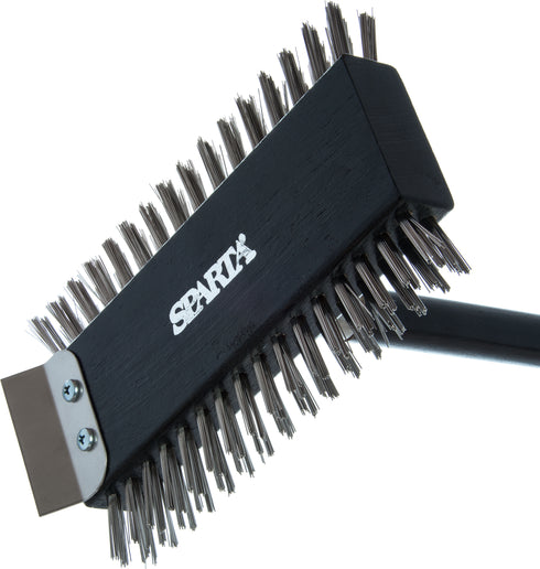 Charles | Brosse et grattoir pour gril Broiler Master Sparta de 30,5 po avec poignée