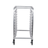 SignatureWares 10 Shelf Bun Pan Rack, Half Height, Aluminum