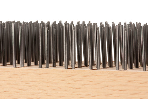 Charles | Brosse de 9,5" x 3,5" avec poils plats en acier