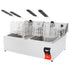 Vollrath | Friteuse électrique de comptoir Cayenne, double puits, 10 lb, 120V