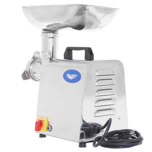 Vollrath 40743 No.12 Electric Meat Grinder, 264 lb/Hour, 1 HP, 110V