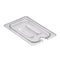 Cambro Camwear Food Pan Cover, Notched w/Handle, Clear