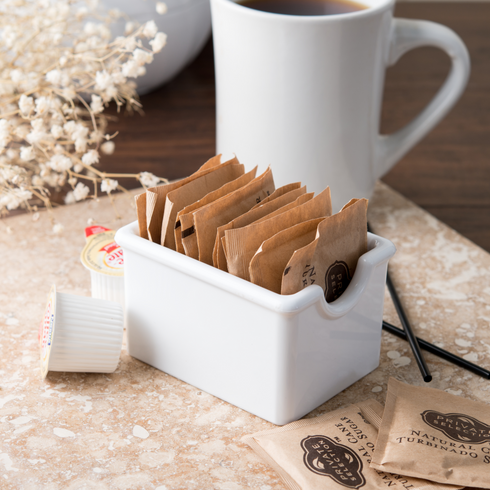 Carlisle Sugar Packet Caddy, White