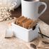 Carlisle Sugar Packet Caddy, White