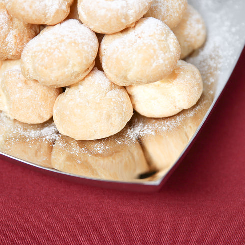 Vollrath Double Wall Curved Platter, Polished Stainless Steel