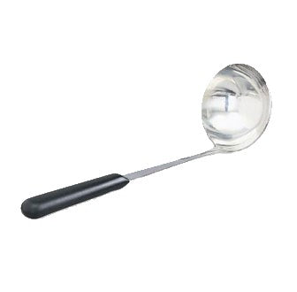Vollrath Kool Touch Buffetware Ladle, 4 oz, Stainless Steel/Black