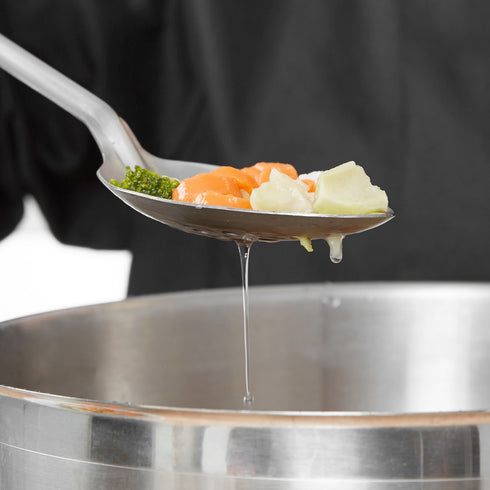 Vollrath | Cuillère de service perforée, acier inoxydable