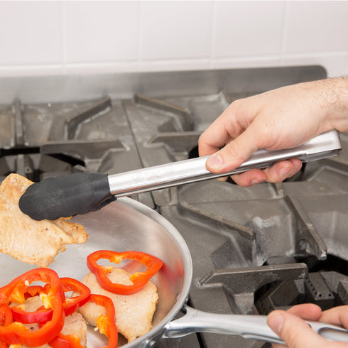 Vollrath | Pince monobloc à extrémité en nylon haute température, acier inoxydable