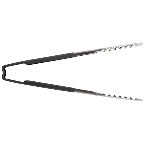 Vollrath VersaGrip Kool Touch One-Piece Tongs, 9.5", Black