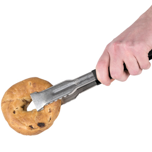 Vollrath VersaGrip Kool Touch One-Piece Tongs, 9.5", Black