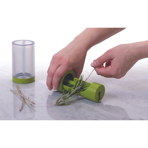 Microplane Herb Stripper and Mincer Mill, Green