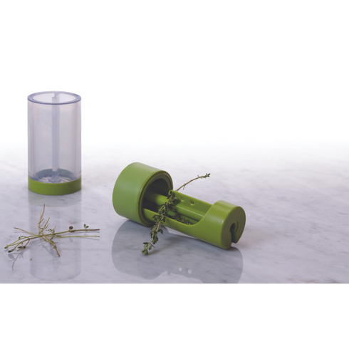 Microplane Herb Stripper and Mincer Mill, Green