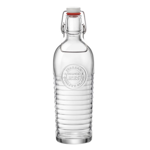 Steelite Bormioli Rocco Officina Swing Top Bottle, 40 oz (6-pack)