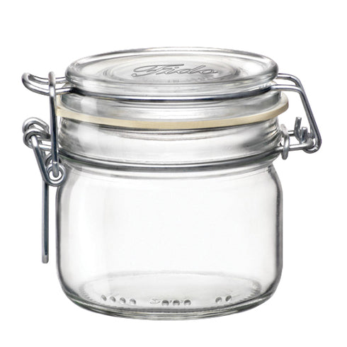 Steelite Bormioli Rocco Glass Fido Jar w/Snap Lid, (12-pack)