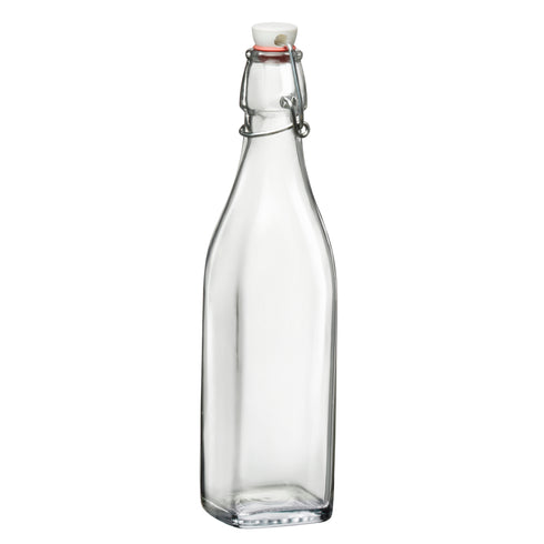 Acierite | Bouteille à bouchon pivotant, 17 oz (paquet de 12)
