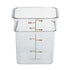Cambro CamSquare Food Storage Container, Clear
