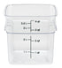 Cambro CamSquare FreshPro Storage Container, Clear