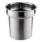 Browne Round Insert, Stainless Steel