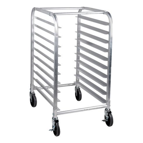 SignatureWares 10 Shelf Bun Pan Rack, Half Height, Aluminum