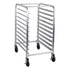 SignatureWares 10 Shelf Bun Pan Rack, Half Height, Aluminum