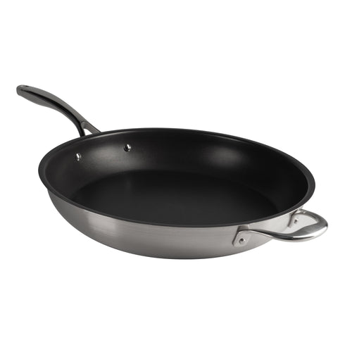 Articles de signature | Poêle à frire antiadhésive, acier inoxydable, finition Excalibur