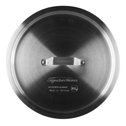 SignatureWares Stock Pot Cover, Aluminum