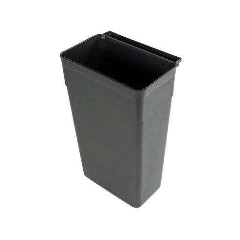 Globe Utility Cart Bin, Tall, Black