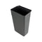 Globe Utility Cart Bin, Tall, Black