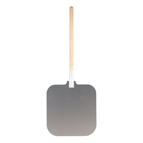 Articles de signature | Pelle à pizza, lame 14" x 14", manche 22", aluminium/bois