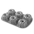 Nordic Ware Bundtlette Pan, 6 x 1 Cup, Cast Aluminum, Commercial Finish, FINAL SALE