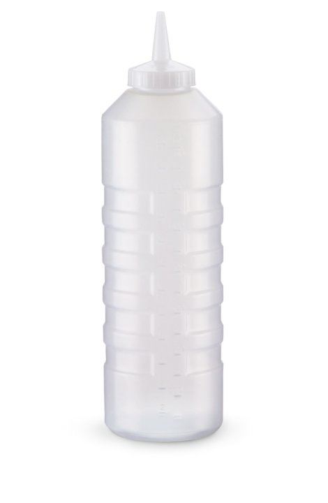 Vollrath Traex Squeeze Bottle, 24 oz, Clear (12-pack)