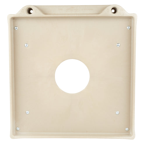 Vollrath | Chariot à casier en plastique, 20" x 20", Beige
