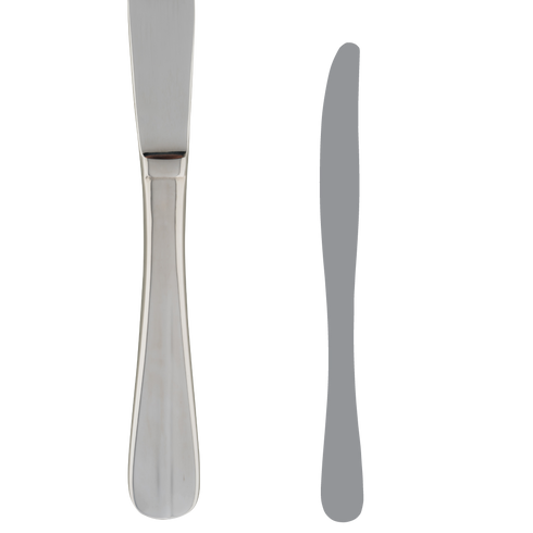 Acierite | Couteau à baguette WNK, manche solide et lourd (paquet de 12)