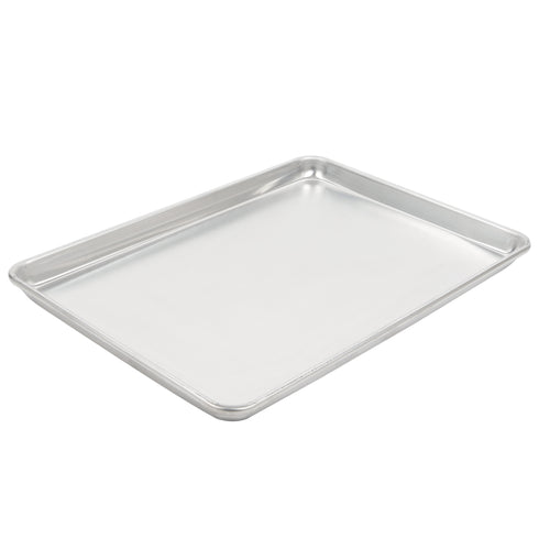Vollrath | Plaqie à biscuit robuste Wear-Ever, bord métallique, aluminium de calibre 18