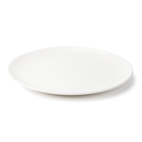 Browne / Assiette style coupe ronde modèle Foundation, 10" blanc, (paquet de 12)