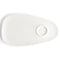 Browne / Assiette ovale modèle Foundation avec insertion, blanc, 13.25" x 7.5", (paquet de 12)