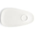 Browne / Assiette ovale modèle Foundation avec insertion, blanc, 13.25" x 7.5", (paquet de 12)