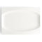 Browne / Assiette rectangulaire modèle Foundation, 12.75" x 9.5", blanc, (paquet de 12)