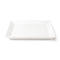 Browne / Assiette carrée large rebord modèle Foundation, 8.5", blanc, (paquet de 36)