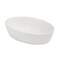 Browne Oval Baking Dish, 9 oz, Ceramic, White (6-pack)