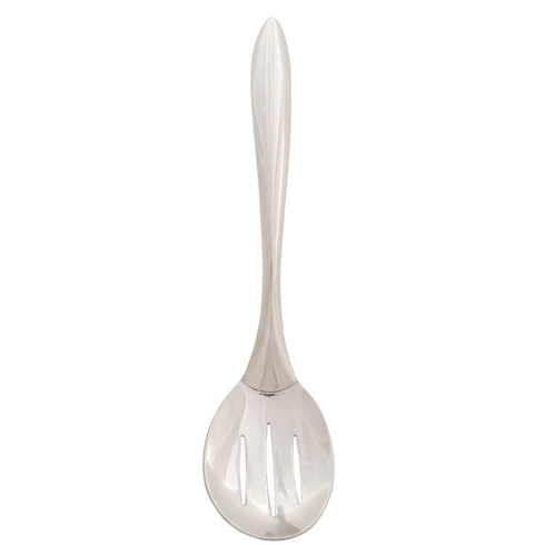 Browne Eclipse Slotted Serving Spoon, Mirror Finish