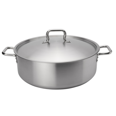 Browne Elements Brazier with Lid, Stainless Steel