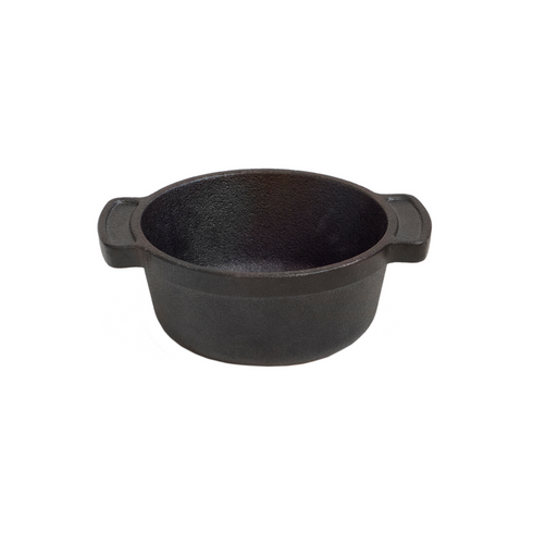 Browne Thermalloy Cast Iron Round Traditional Server, 9.5 oz, Pre-seasoned