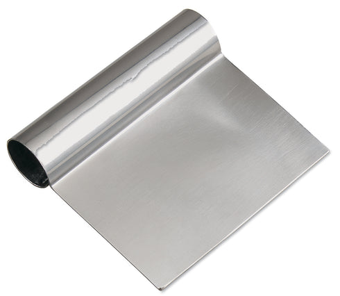 Browne Dough Scraper, w Stainless Steel Handle, 4.5" x 5"