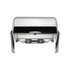 Browne Cadence Roll Top Chafer, Rectangular, Stainless Steel