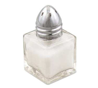 Browne Square Salt & Pepper Shaker, 0.5 oz , Glass (24-pack)