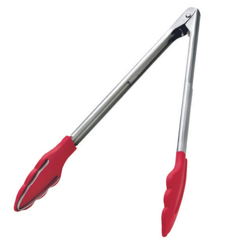 Browne | Pinces en silicone avec dents en métal, Rouge, VENTE FINALE
