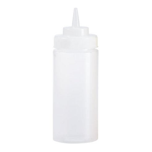 Browne Wide Mouth Squeeze Bottle, 32 oz (6-pack)